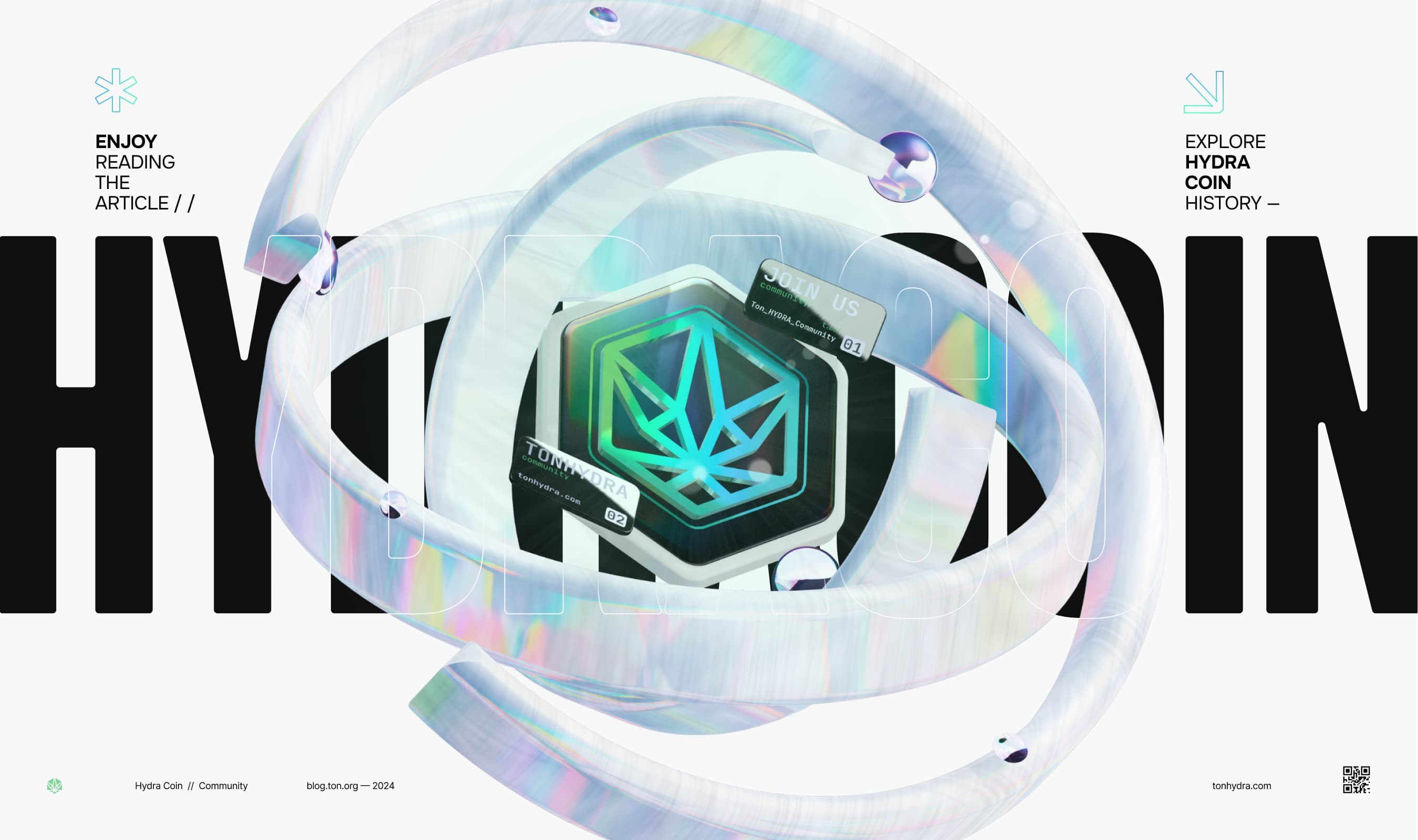 TON Hydra Logo Art 1